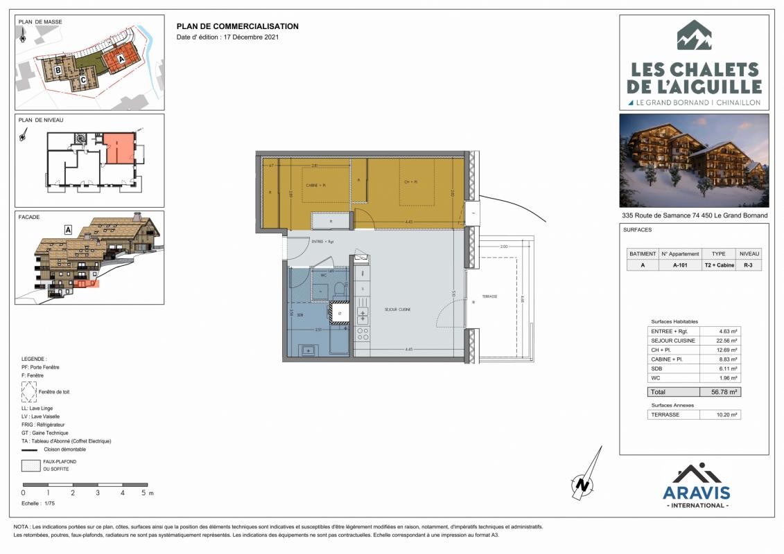 Vente Appartement à le Grand-Bornand 2 pièces