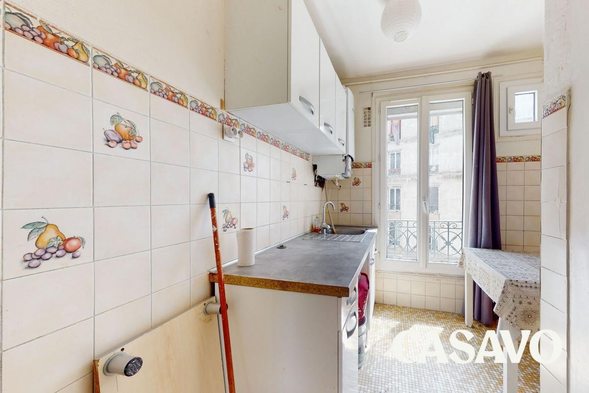 Vente Appartement à Paris Butte-Montmartre 18e arrondissement 3 pièces