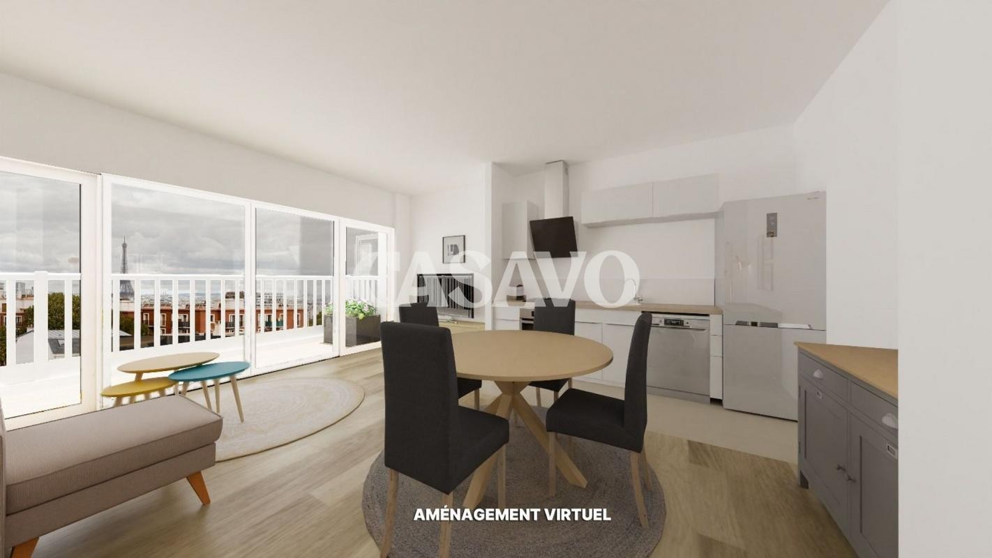 Vente Appartement à Issy-les-Moulineaux 3 pièces