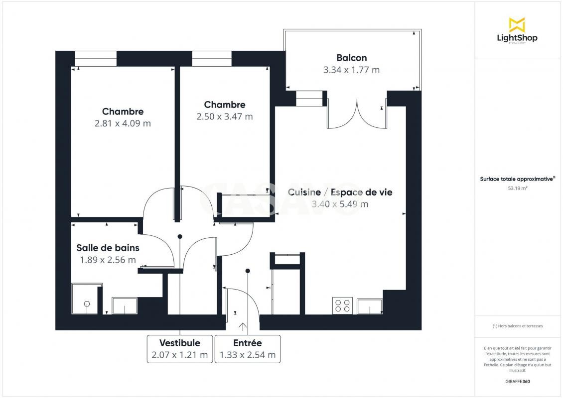 Vente Appartement à Vénissieux 3 pièces