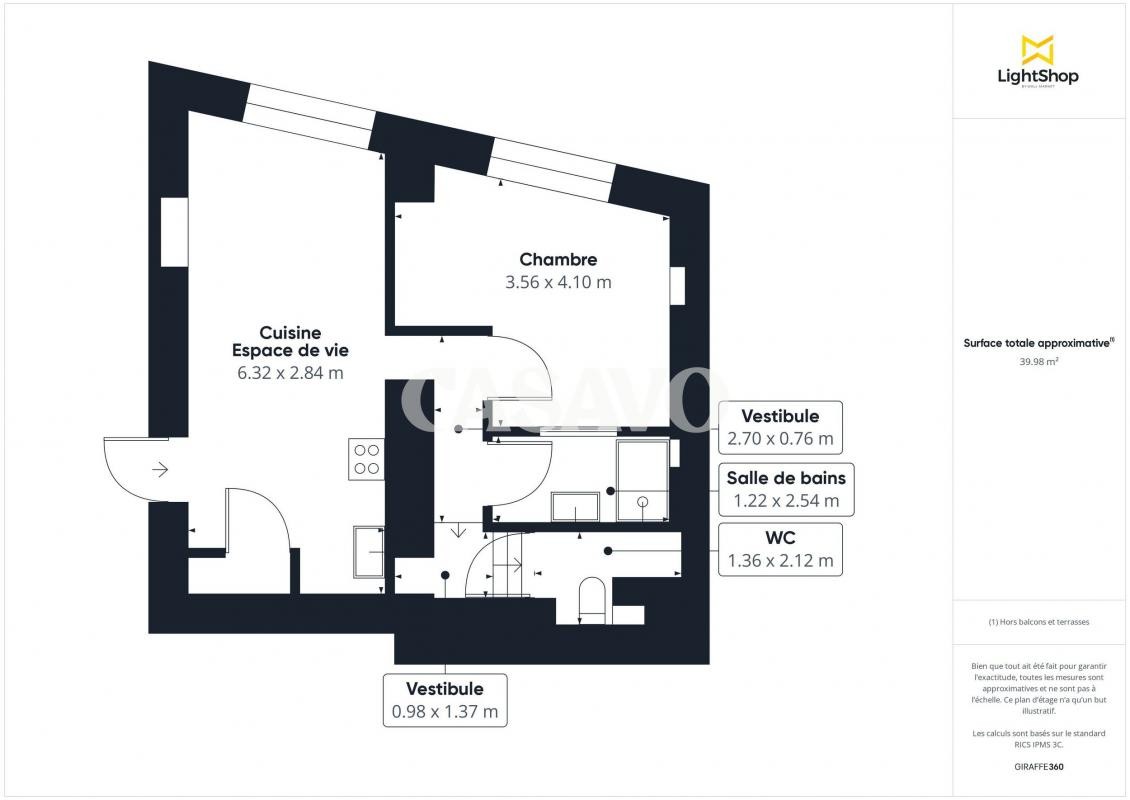 Vente Appartement à Nantes 2 pièces