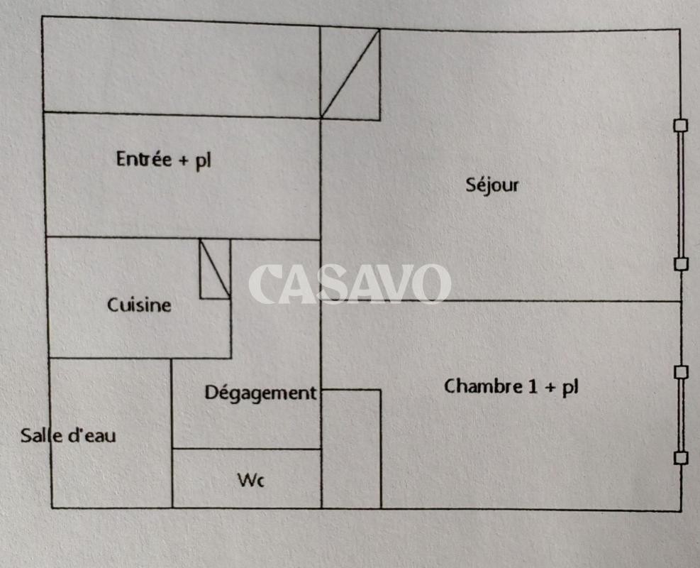 Vente Appartement à Toulouse 2 pièces