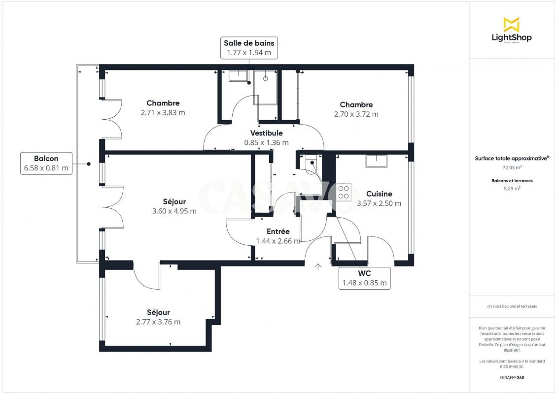 Vente Appartement à Nantes 4 pièces