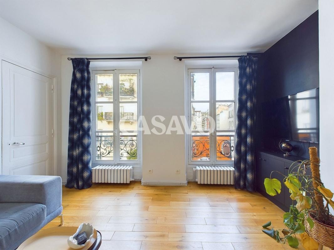 Vente Appartement à Paris Butte-Montmartre 18e arrondissement 3 pièces