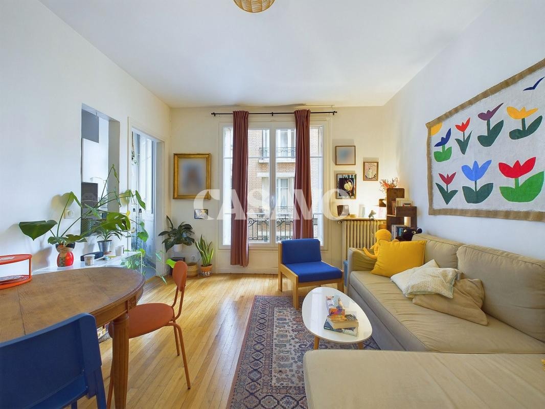 Vente Appartement à Paris Ménilmontant 20e arrondissement 3 pièces