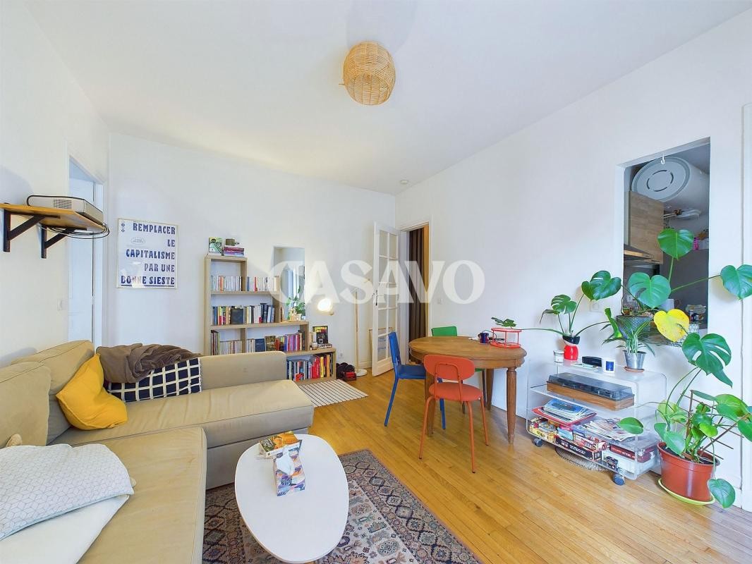 Vente Appartement à Paris Ménilmontant 20e arrondissement 3 pièces