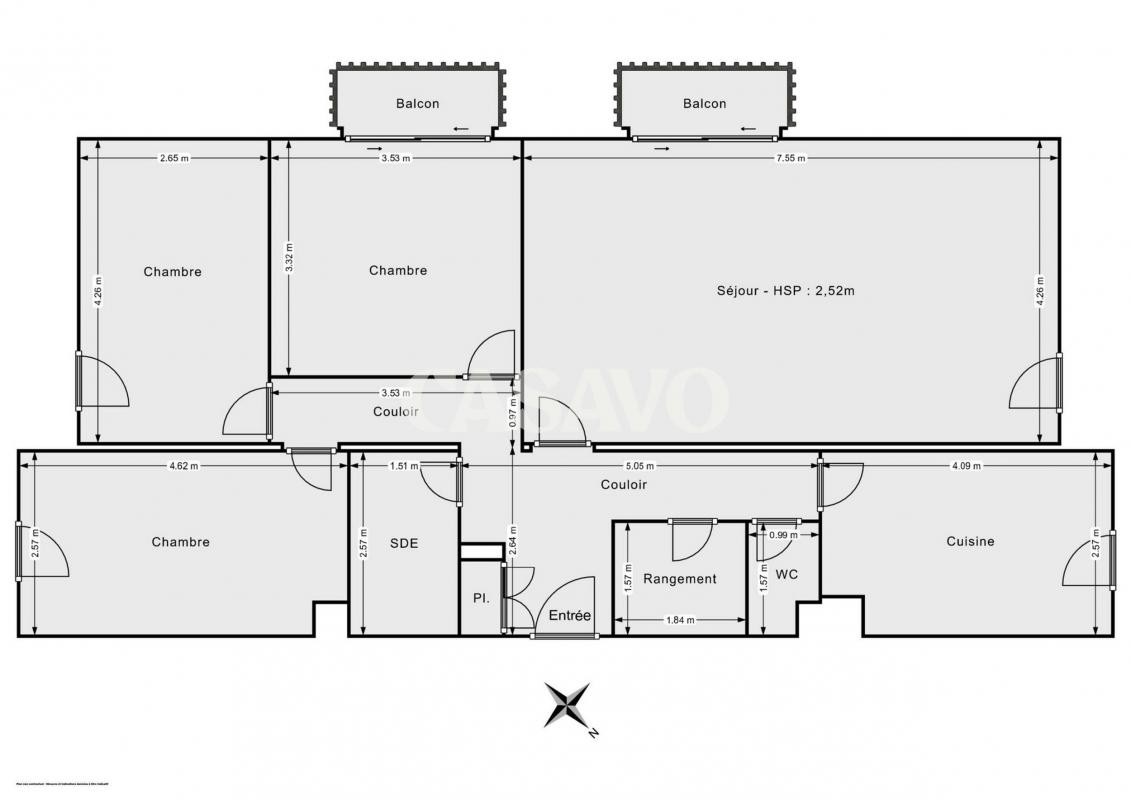 Vente Appartement à Pornichet 4 pièces