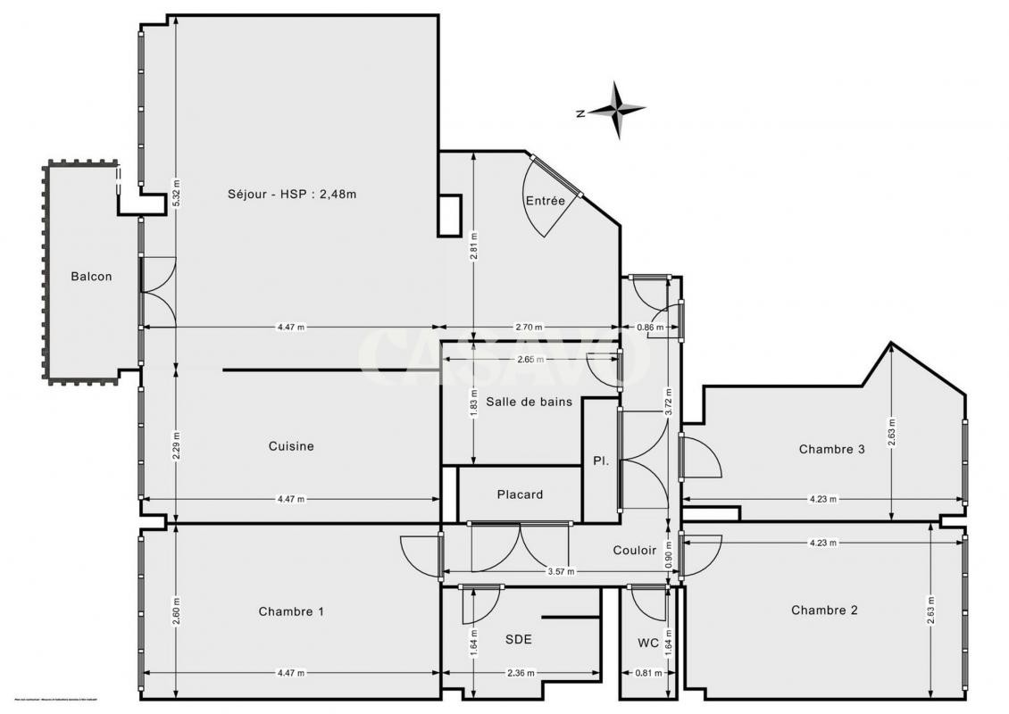 Vente Appartement à Saint-Cloud 4 pièces