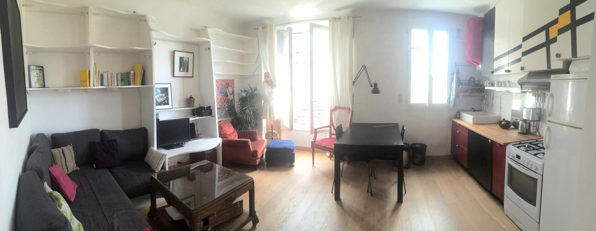 Location Appartement à Paris Butte-Montmartre 18e arrondissement 2 pièces