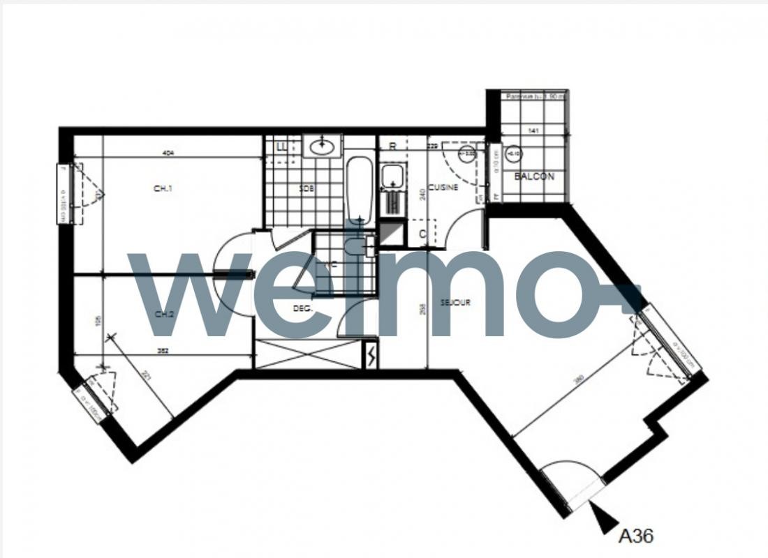 Vente Appartement à Saint-Denis 3 pièces