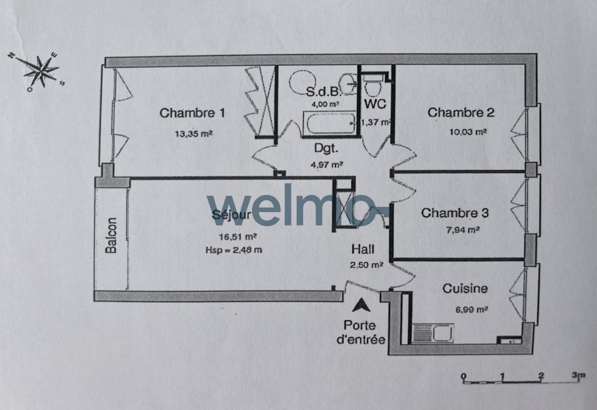 Vente Appartement à Montmorency 4 pièces