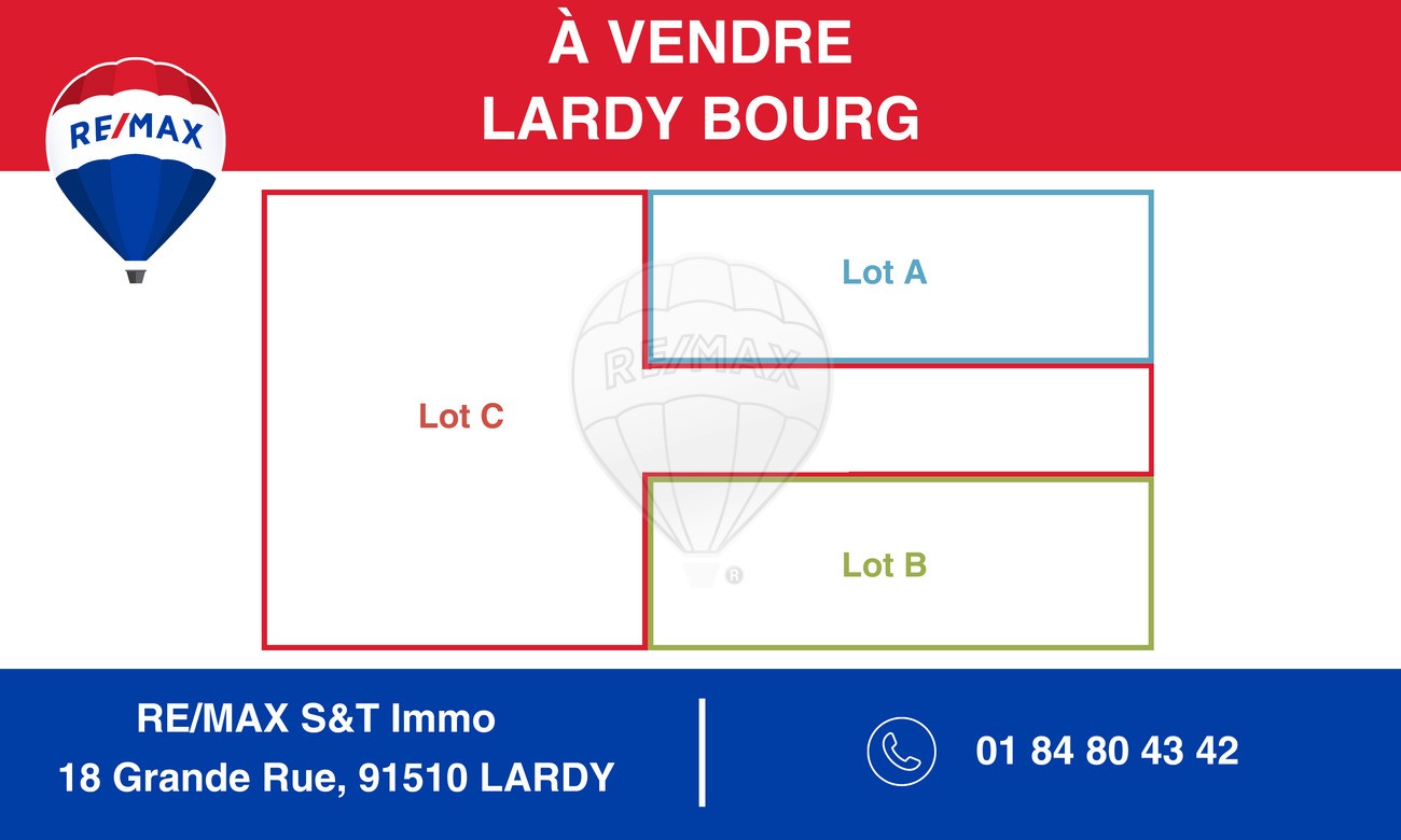 Vente Terrain à Lardy 0 pièce