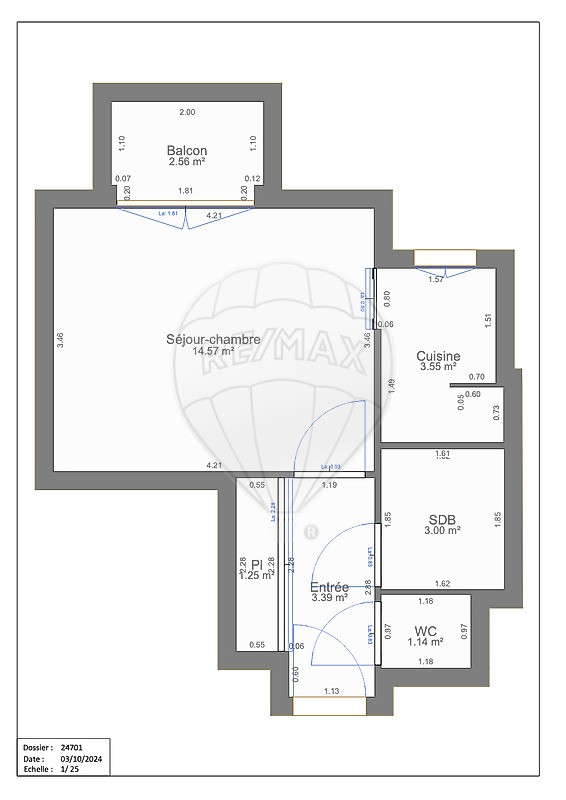 Vente Appartement à Châtillon 1 pièce