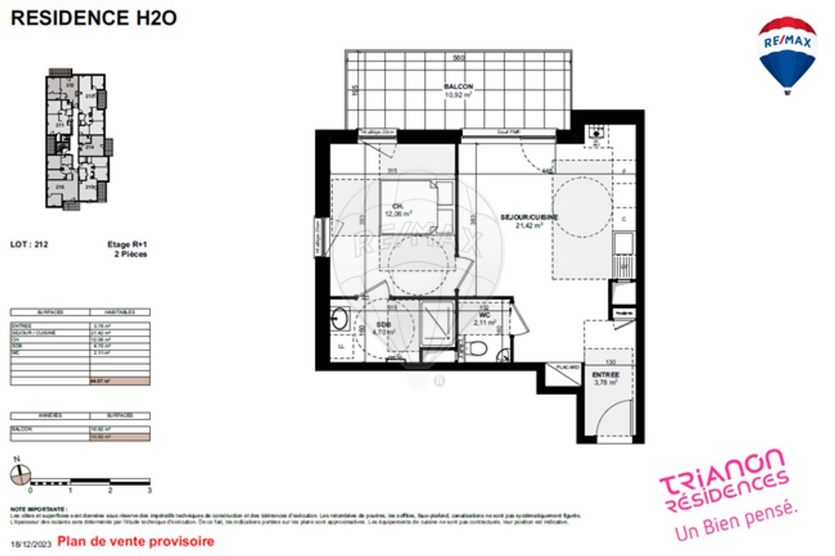 Vente Appartement à Kembs 2 pièces