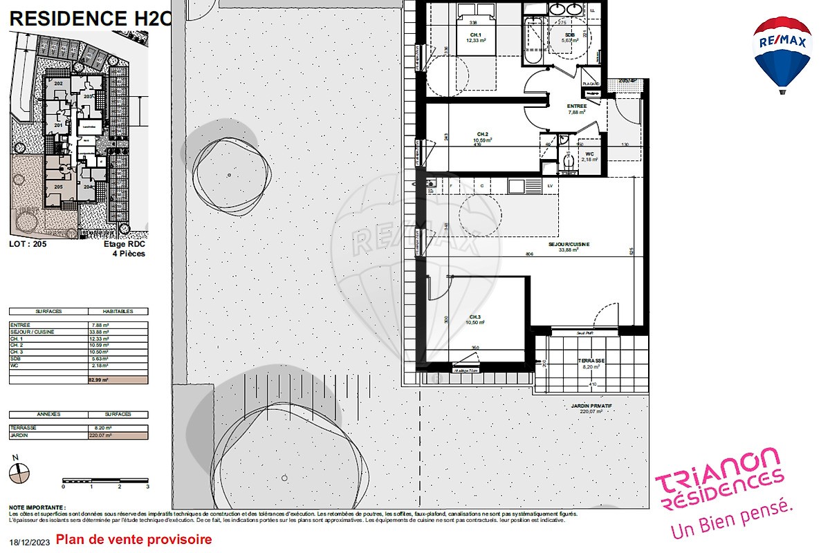 Vente Appartement à Kembs 4 pièces