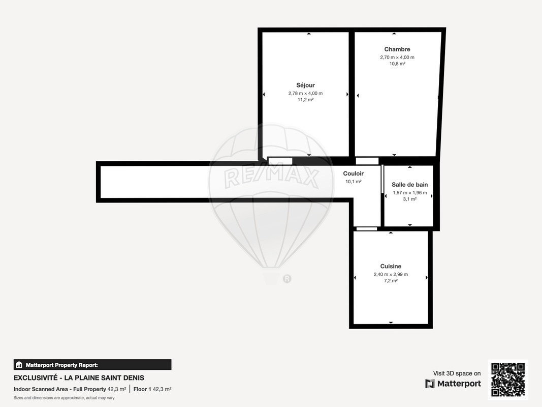 Vente Appartement à Saint-Denis 2 pièces