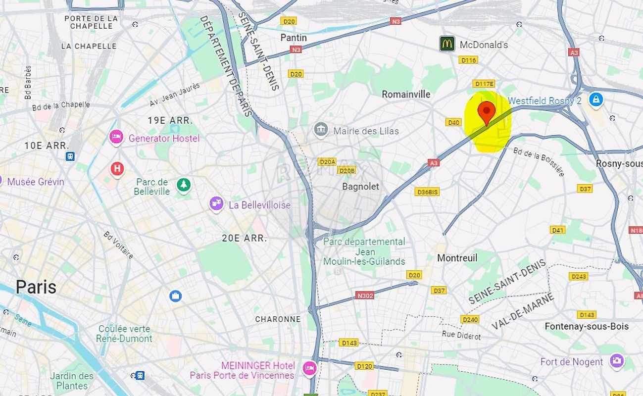 Vente Terrain à Noisy-le-Sec 0 pièce