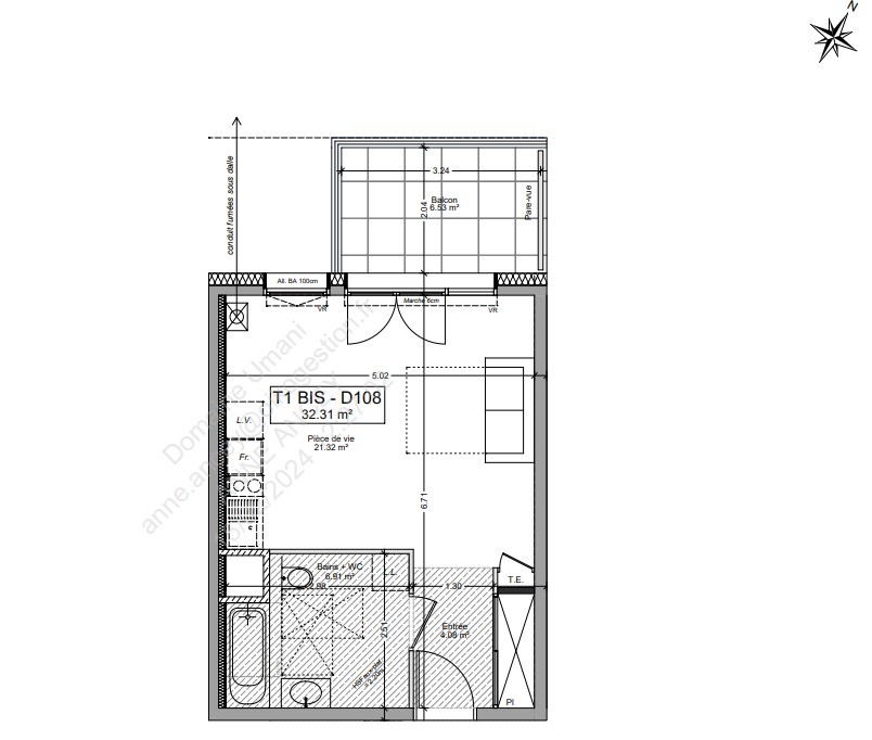 Location Appartement à Bossey 1 pièce