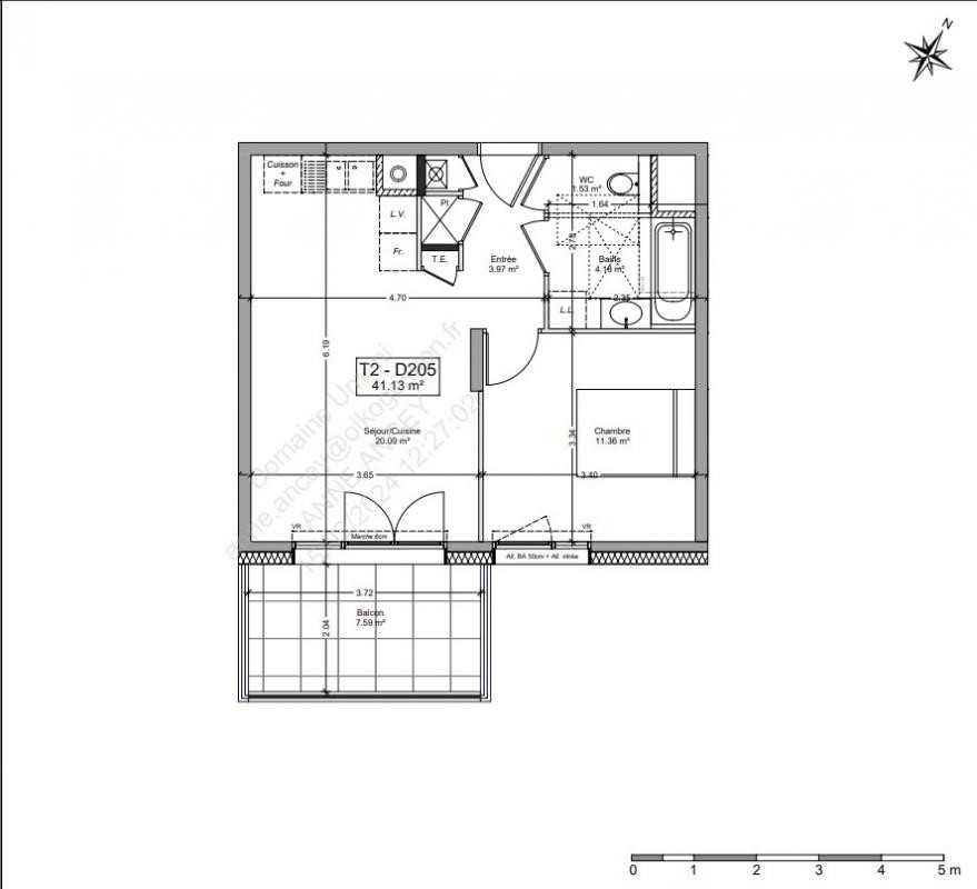 Location Appartement à Bossey 2 pièces