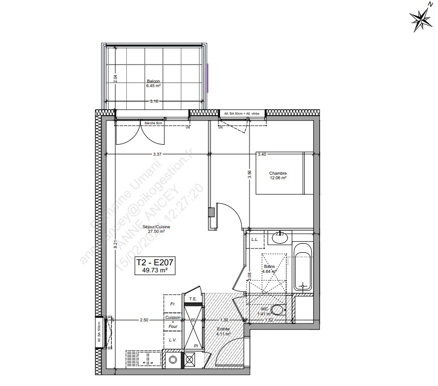 Location Appartement à Bossey 2 pièces