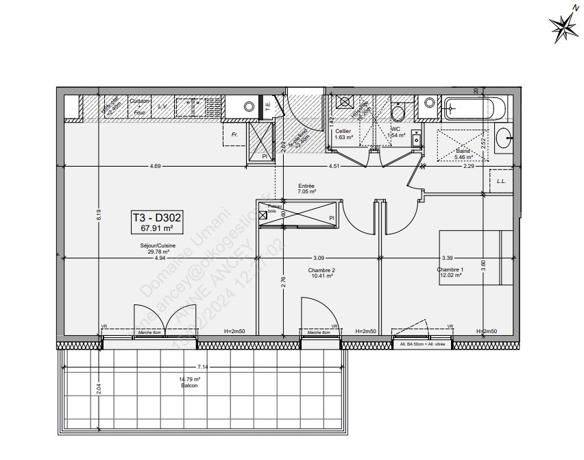 Location Appartement à Bossey 3 pièces