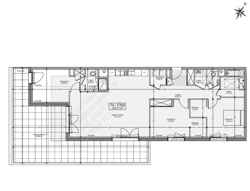 Location Appartement à Bossey 4 pièces