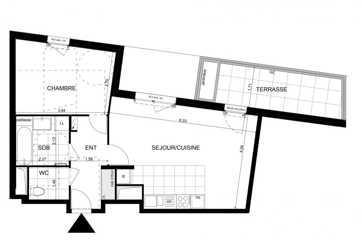 Location Appartement à Rueil-Malmaison 2 pièces