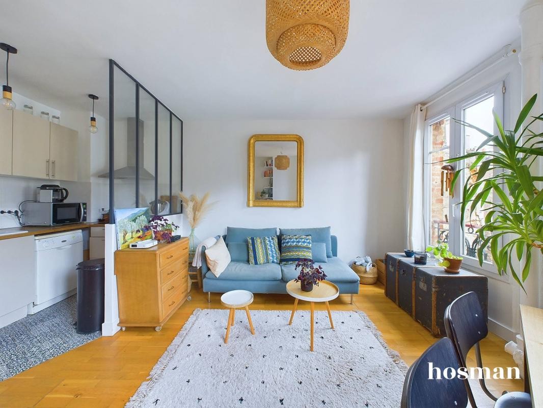 Vente Appartement à Paris Ménilmontant 20e arrondissement 3 pièces