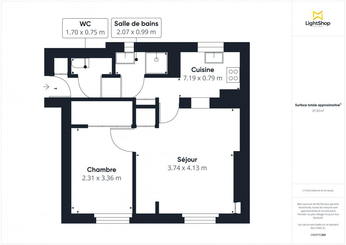 Vente Appartement à Paris Reuilly 12e arrondissement 2 pièces