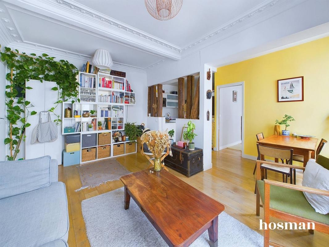 Vente Appartement à Paris Butte-Montmartre 18e arrondissement 3 pièces