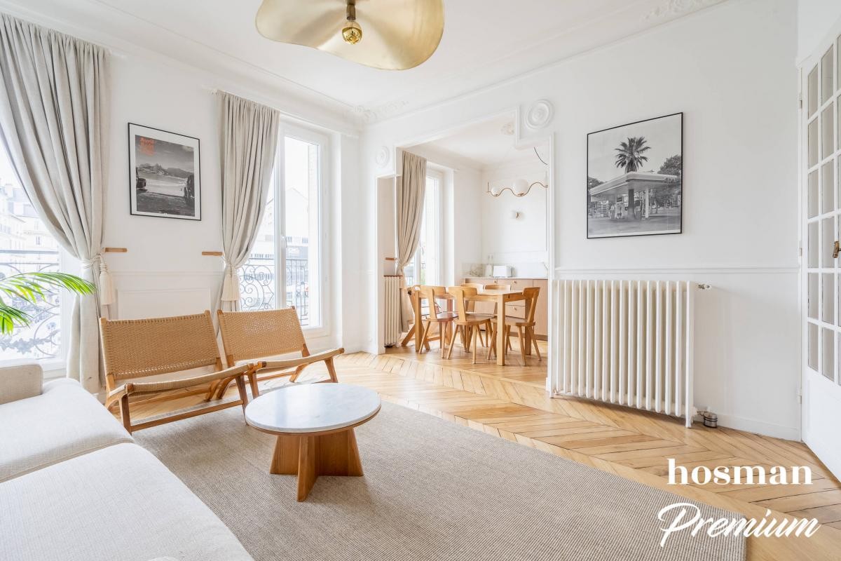 Vente Appartement à Paris Batignolles-Monceaux 17e arrondissement 4 pièces