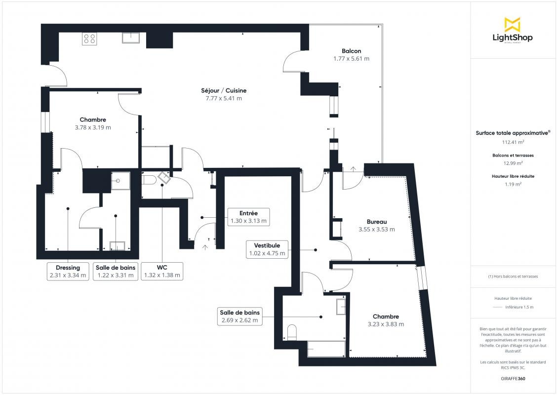 Vente Appartement à le Kremlin-Bicêtre 4 pièces