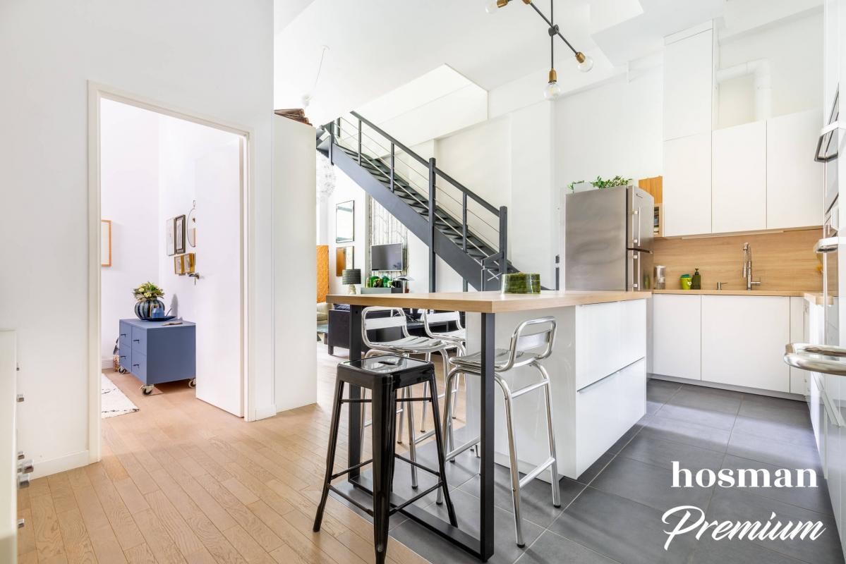 Vente Appartement à Paris Ménilmontant 20e arrondissement 4 pièces