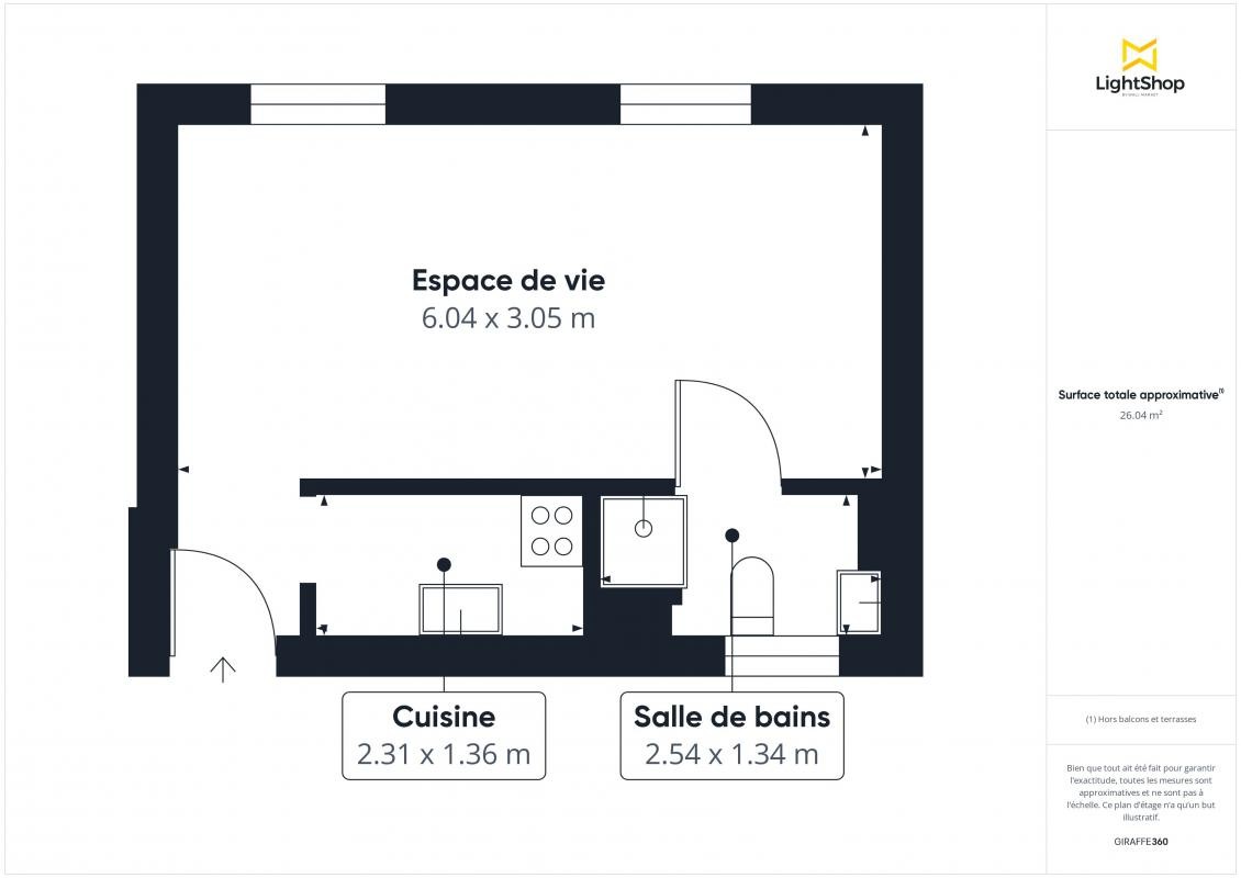 Vente Appartement à Paris Observatoire 14e arrondissement 1 pièce