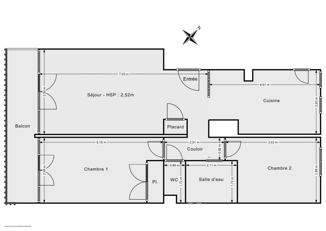 Vente Appartement à Asnières-sur-Seine 3 pièces