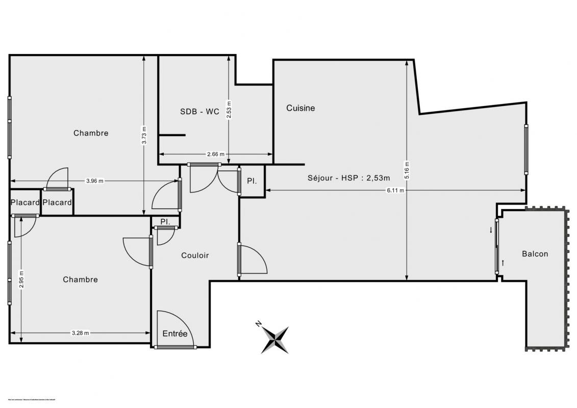 Vente Appartement à Colombes 3 pièces