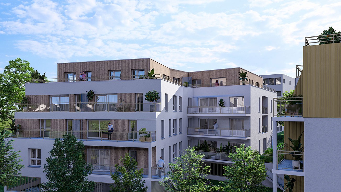 Neuf Appartement à Rouen 1 pièce