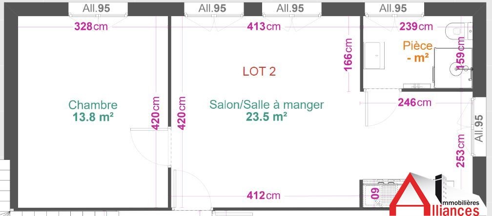 Vente Appartement à le Tréport 3 pièces