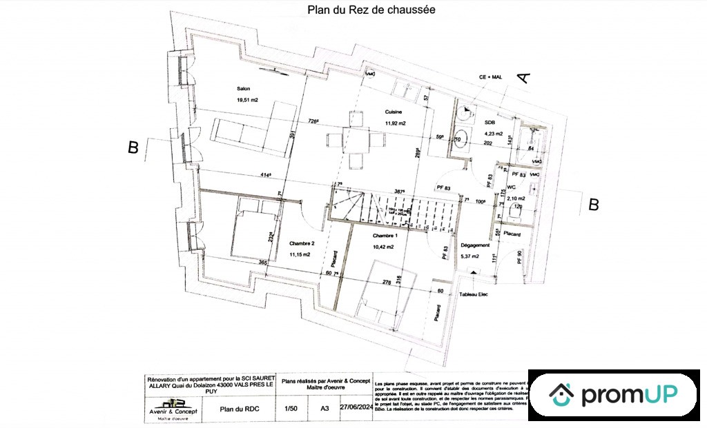 Vente Appartement à Vals-près-le-Puy 4 pièces