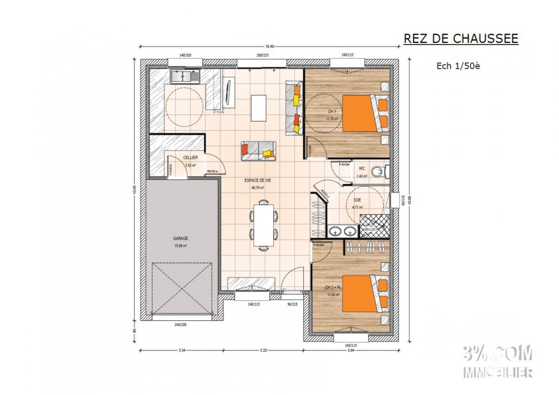 Vente Maison à Cheix-en-Retz 3 pièces