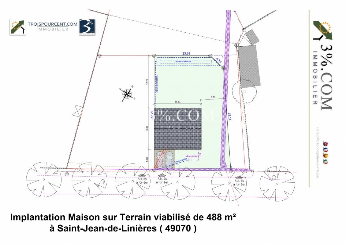 Vente Maison à Saint-Jean-de-Linières 4 pièces