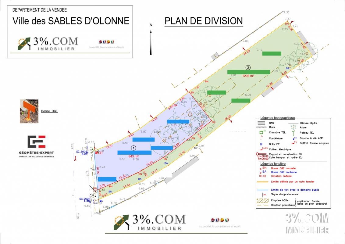 Vente Terrain à Olonne-sur-Mer 0 pièce