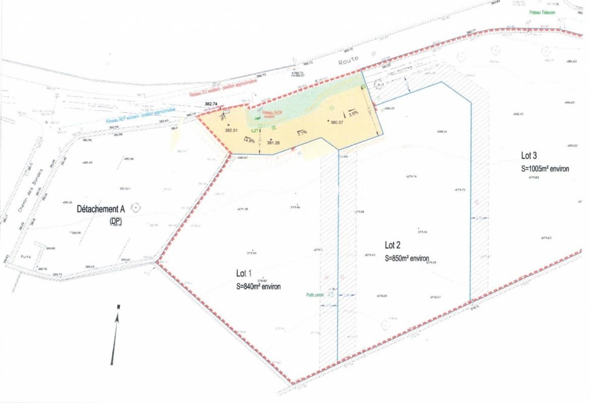 Vente Terrain à Roiffieux 0 pièce