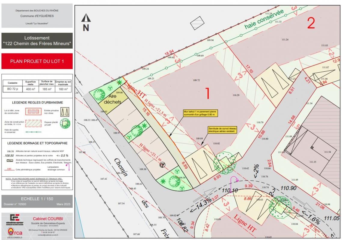 Vente Terrain à Eyguières 0 pièce