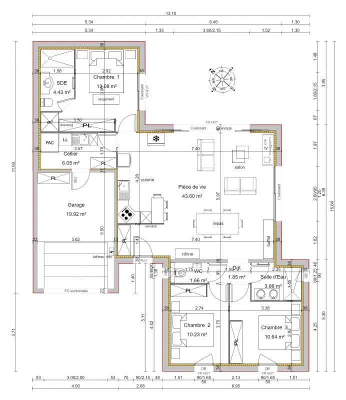 Construction Maison à Saint-Hilaire-de-Riez 5 pièces