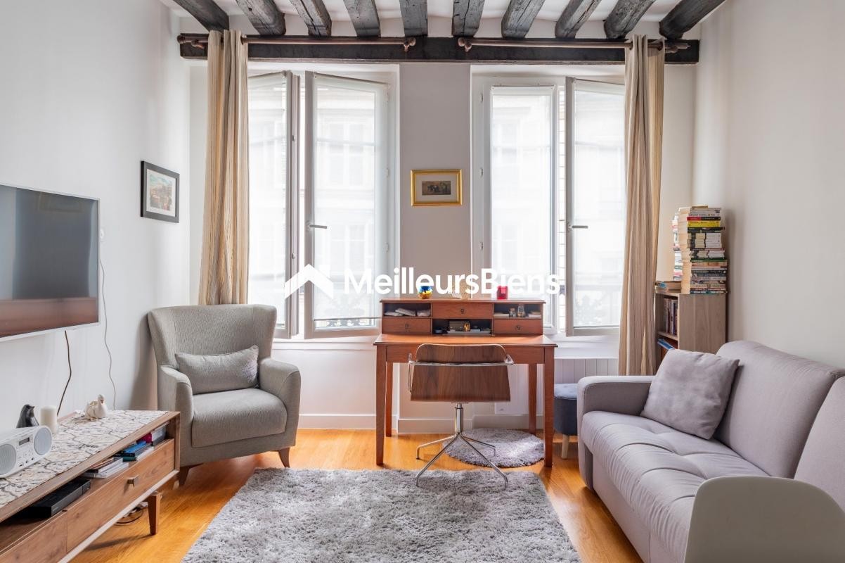 Vente Appartement à Paris Hôtel de Ville 4e arrondissement 2 pièces