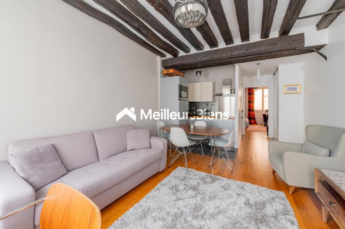 Vente Appartement à Paris Hôtel de Ville 4e arrondissement 2 pièces