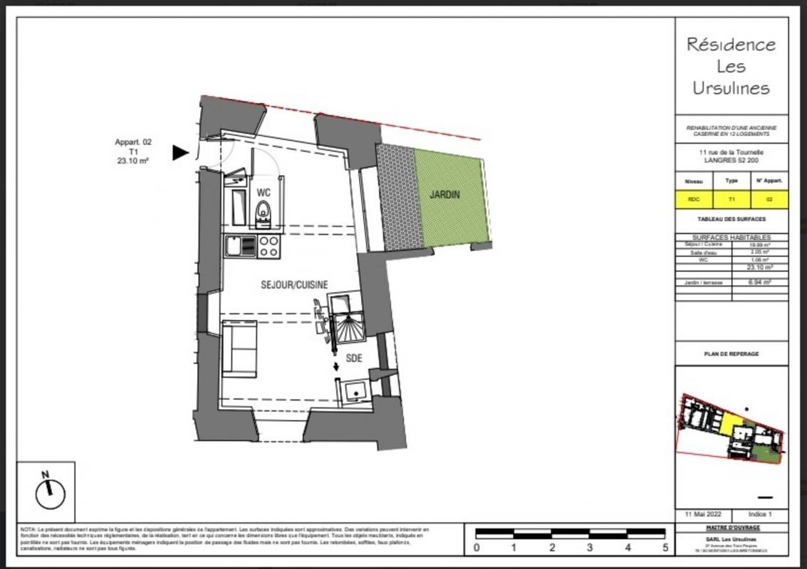 Vente Appartement à Langres 1 pièce