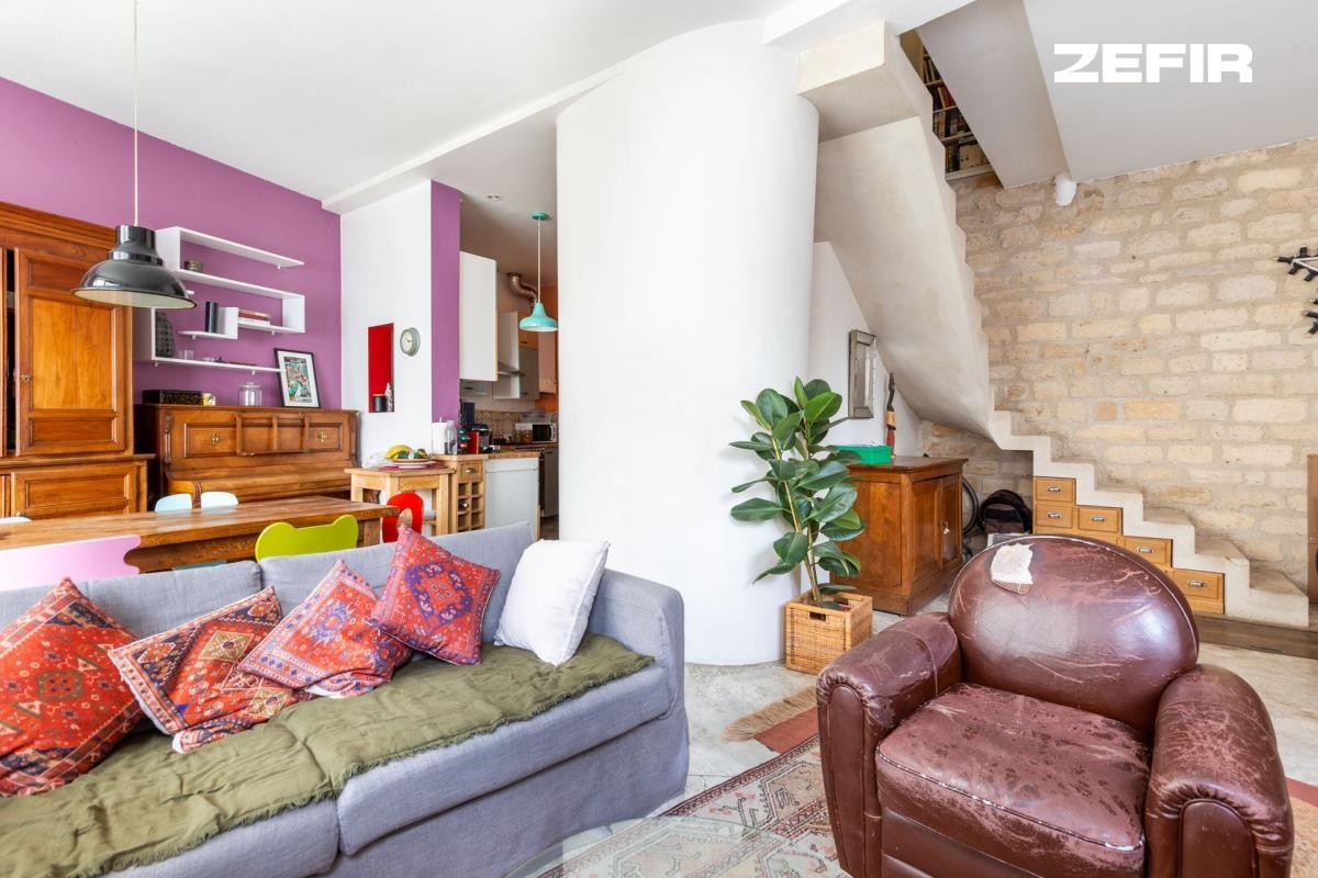 Vente Appartement à Paris Ménilmontant 20e arrondissement 3 pièces