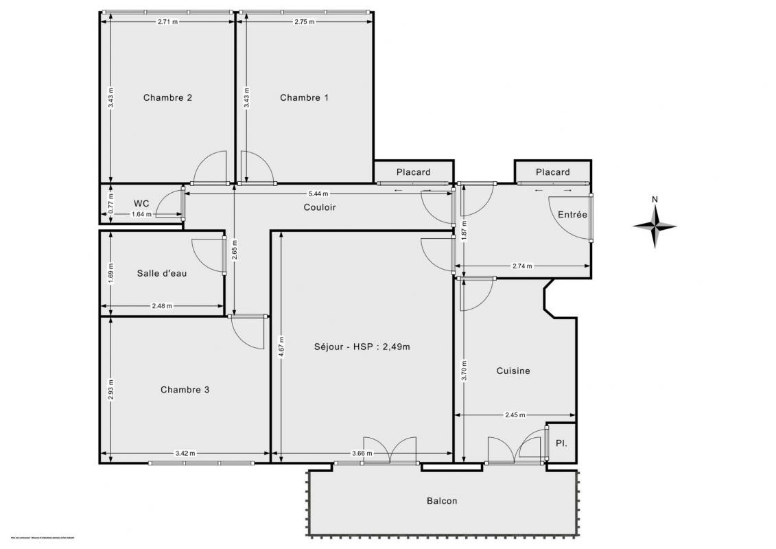 Vente Appartement à Saint-Étienne 4 pièces